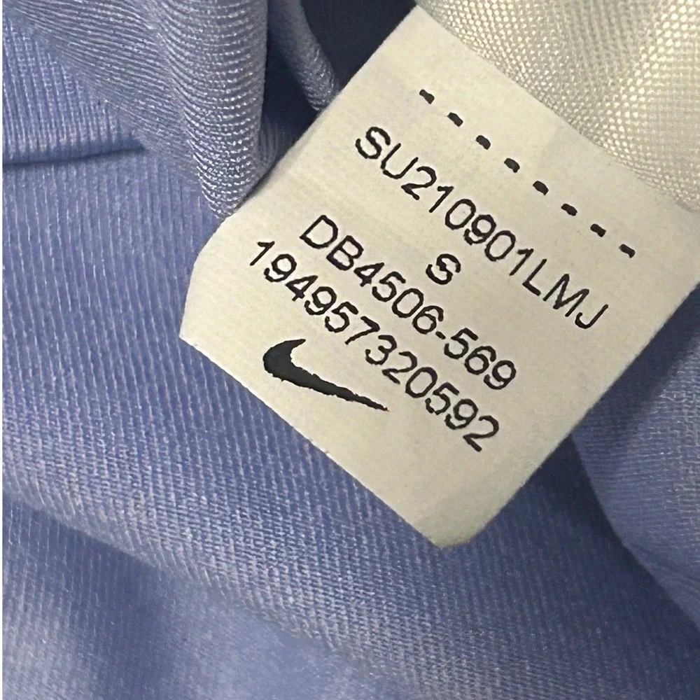 Nike Pro Dri-FIT Women Lavender Purple Training Tank Top DB4506-569 Small